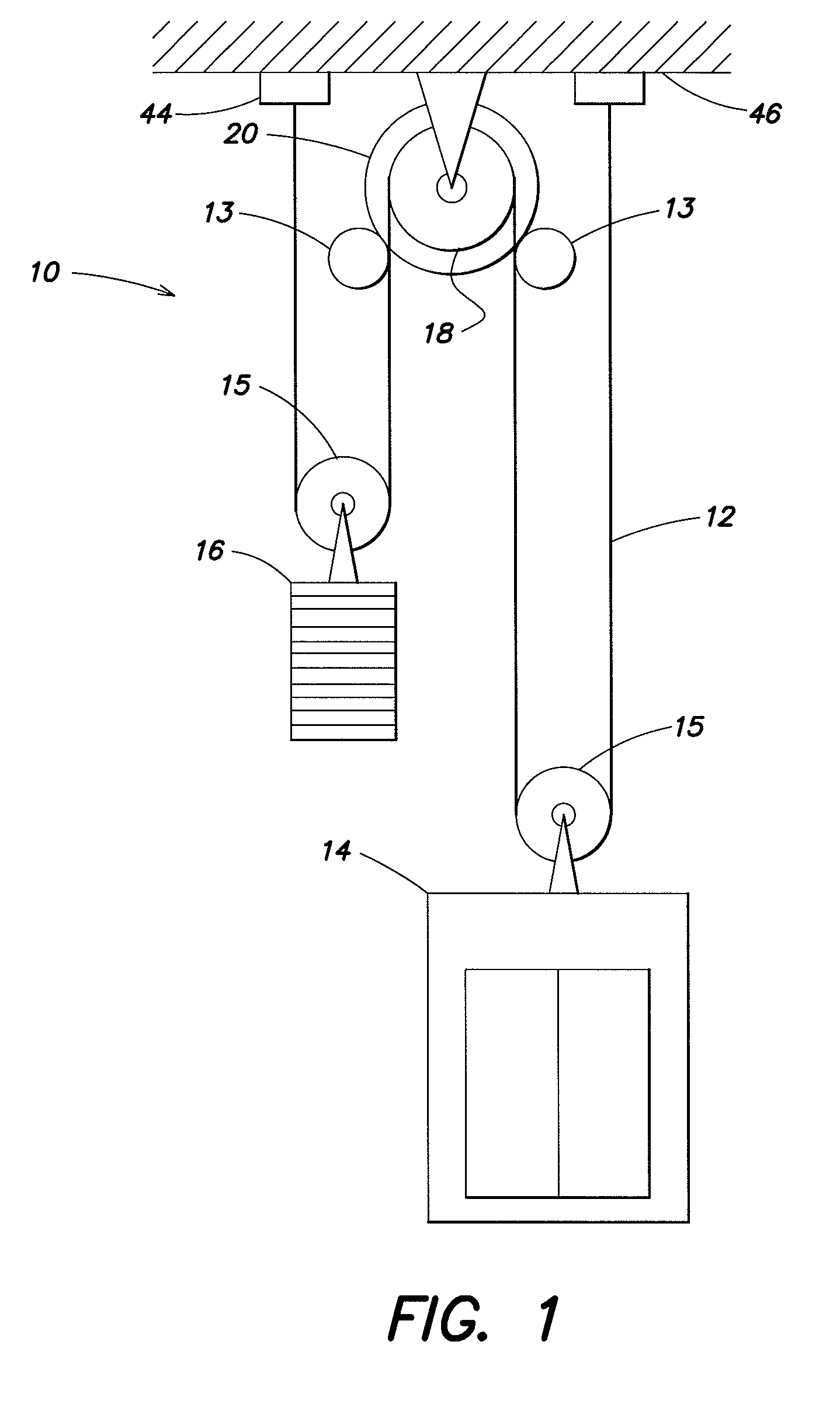 Flexible load-bearing member for elevator system