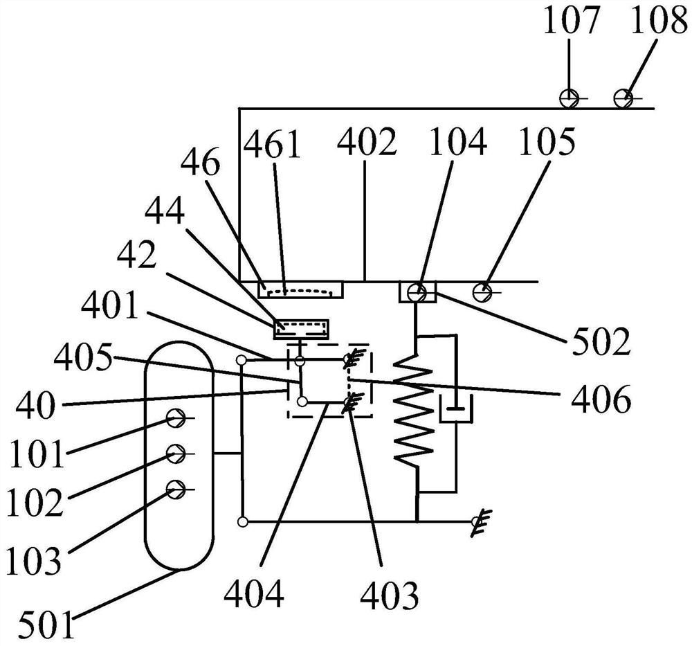 A vehicle tire pressure drop emergency protection control system and control method thereof