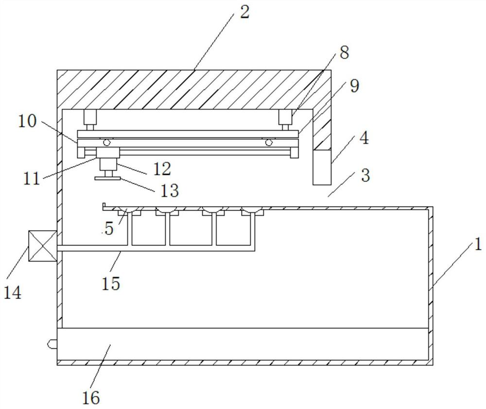 Wood board polishing device