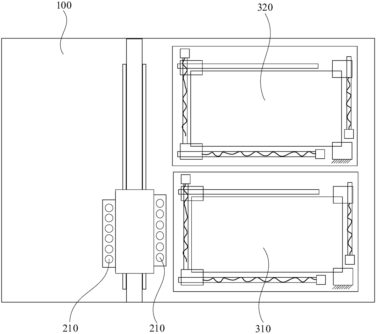 Double-side exposure machine and double-side exposure method