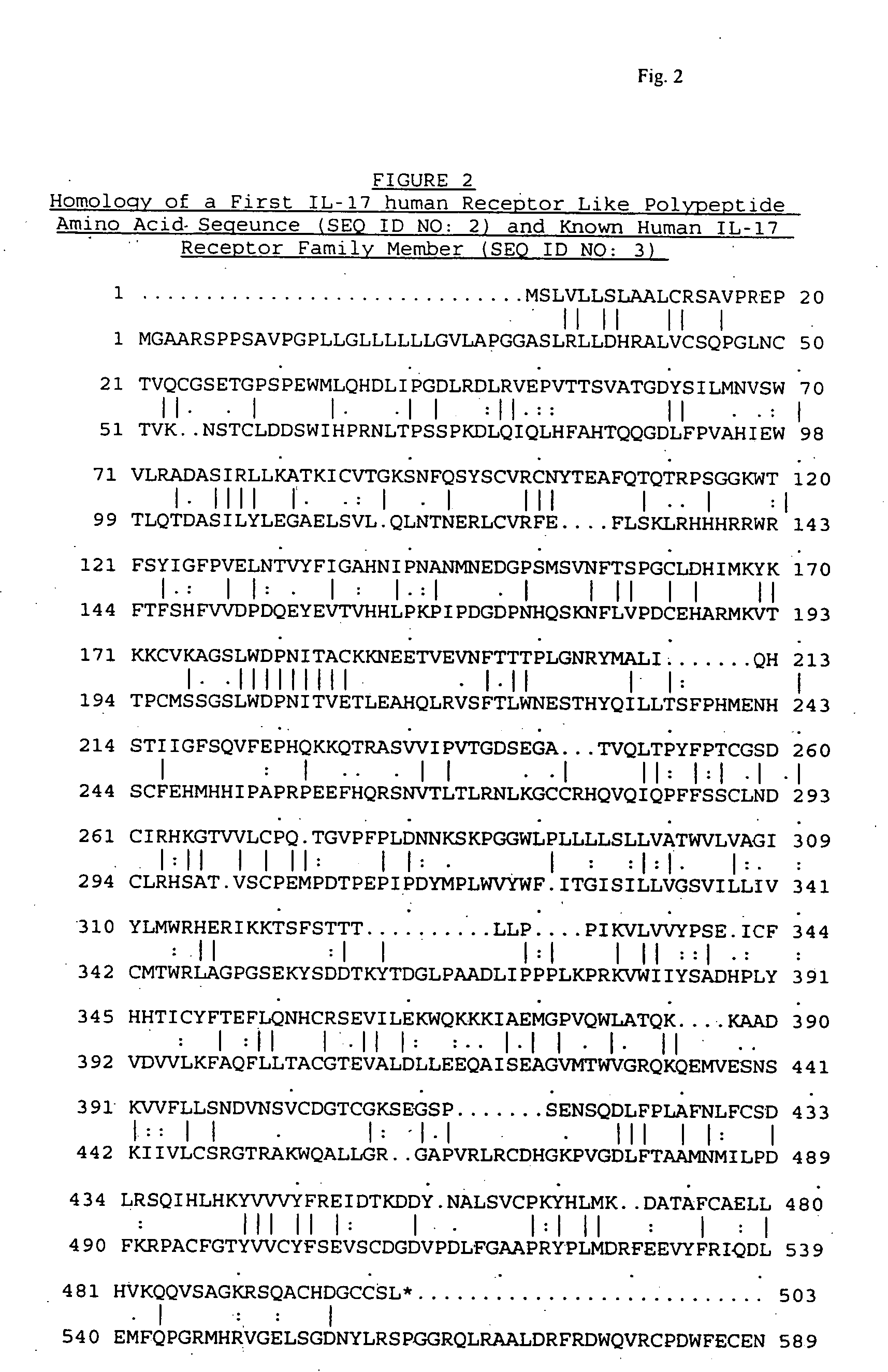 IL-receptor like molecules and uses thereof