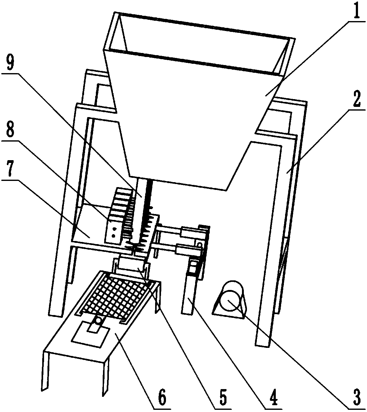 Walnut shelling device