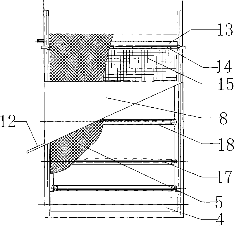 Machine for processing biogas residues and biogas slurry