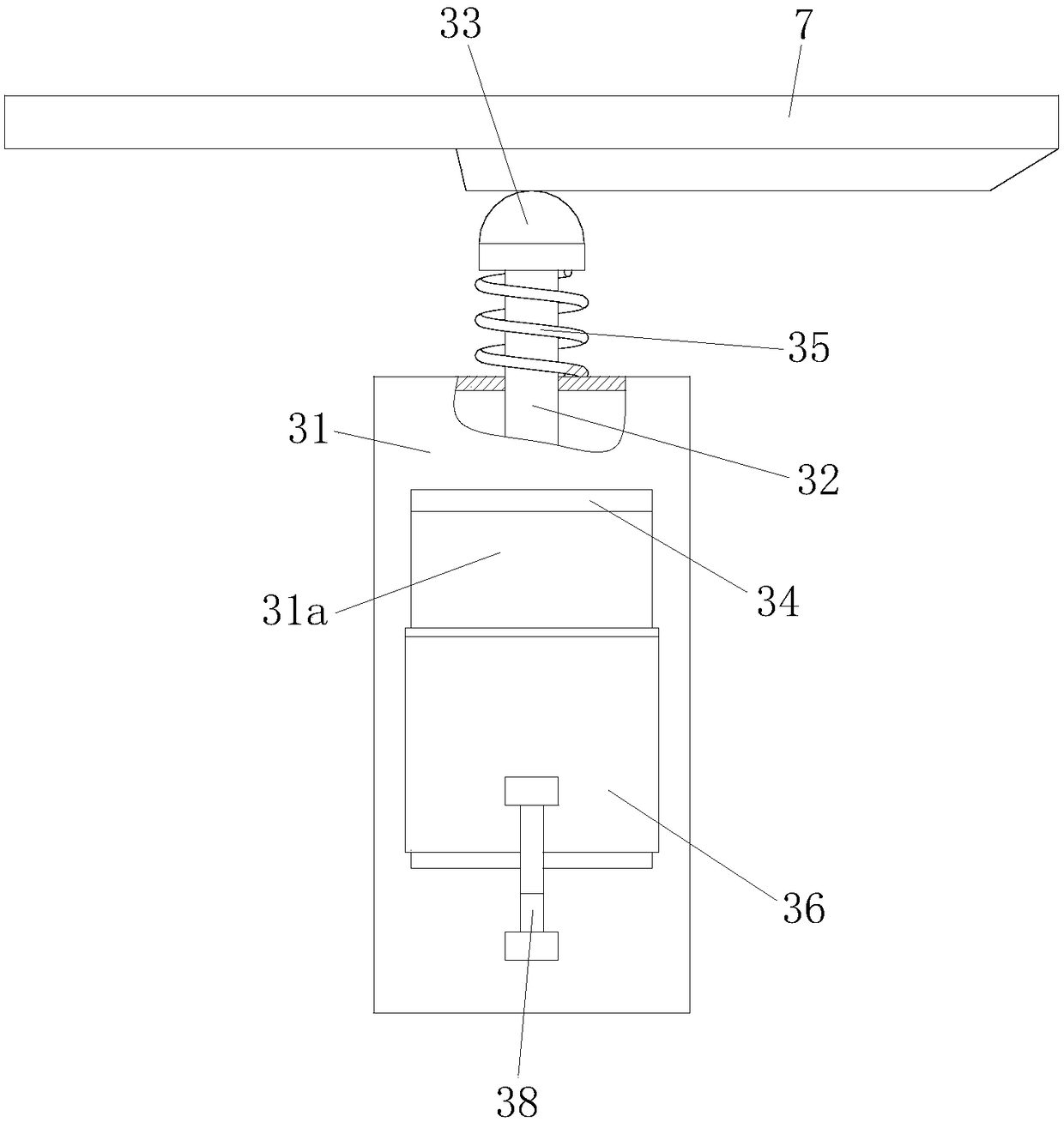 Waste cotton wool compressor