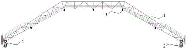 A rain-shielding device for an open-air storage yard and its application method