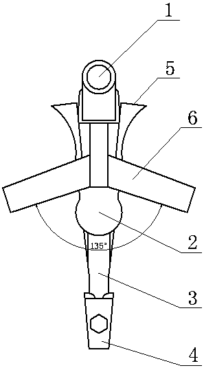 Soil breaking device for agricultural planters