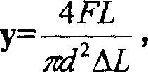 Horizontal type measuring apparatus for Young's modulus