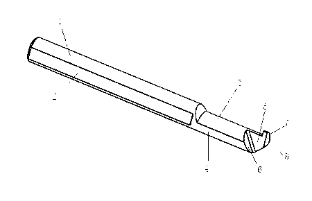 Inner bore grooving cutter