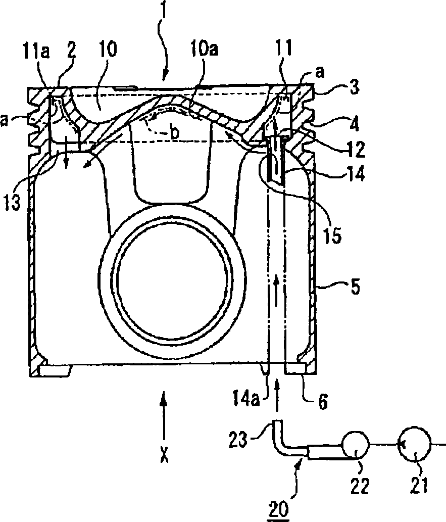 Piston for internal combustion engine