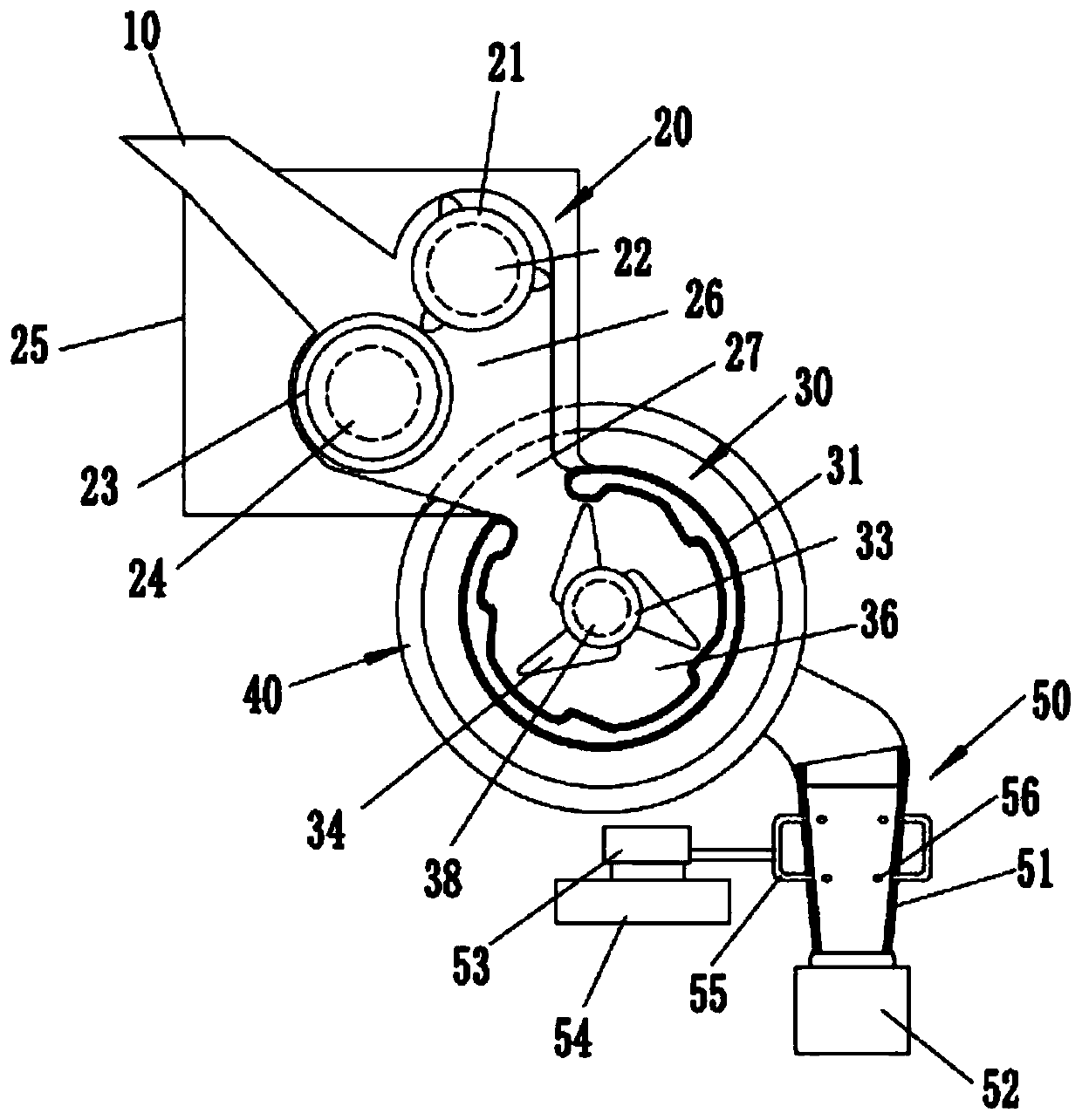 A branch shredder