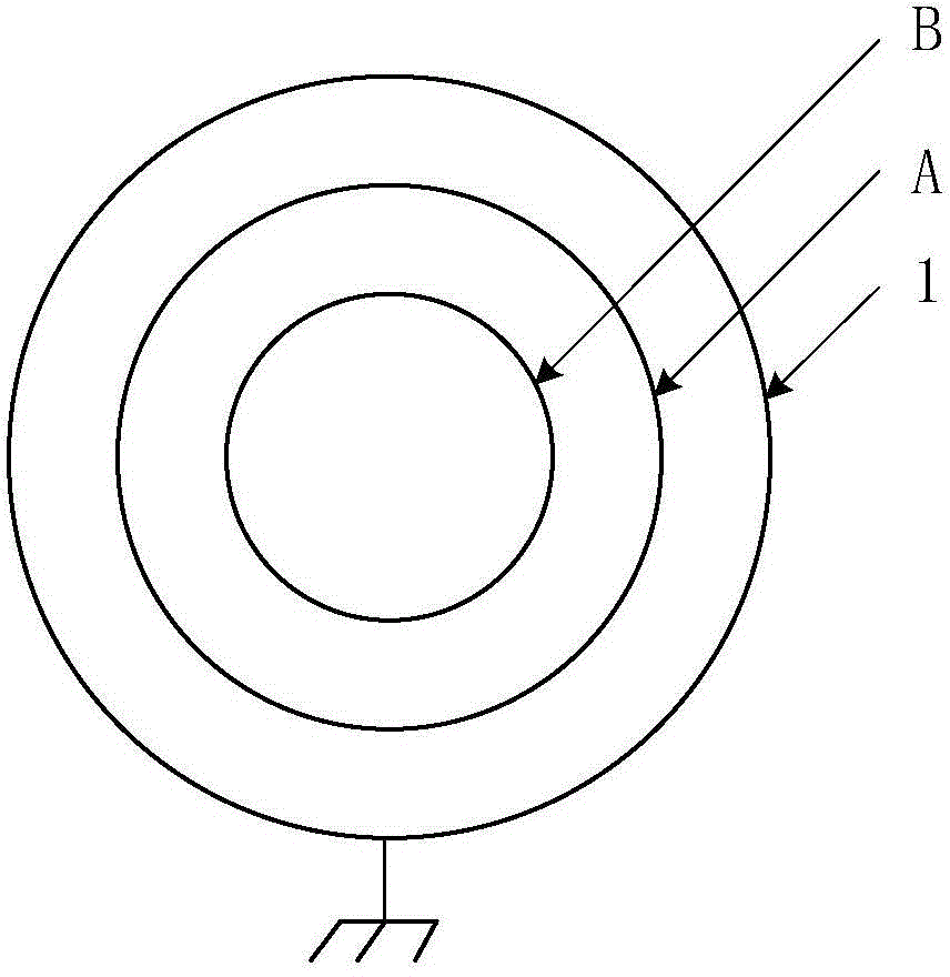 Anti-electromagnetic interference capacitive oil mass measuring method and system thereof