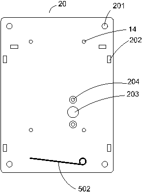 Anti-peep intelligent key mechanical coded lock cylinder and coded lock