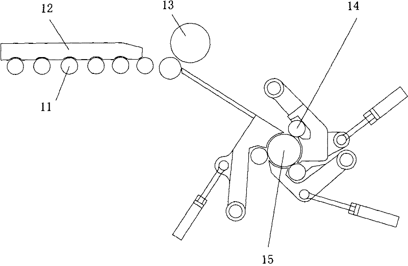 Method for controlling hot rolling coiling tension