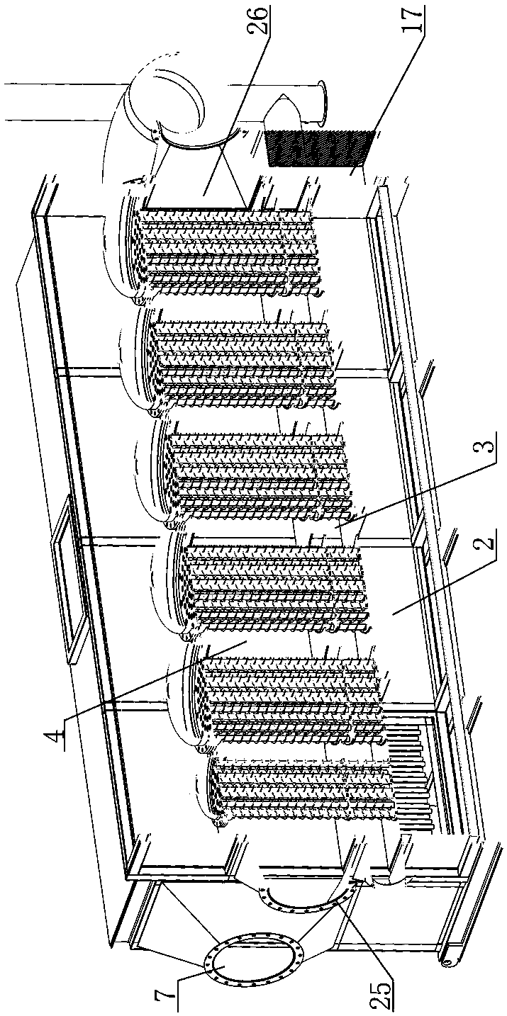 Mine well mouth anti-freezing air heating device based on methyl alcohol nano catalytic oxidation