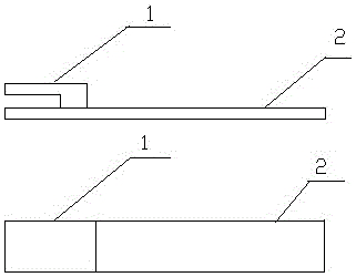 Method for manufacturing large-scale glass fiber reinforced plastic tank body block