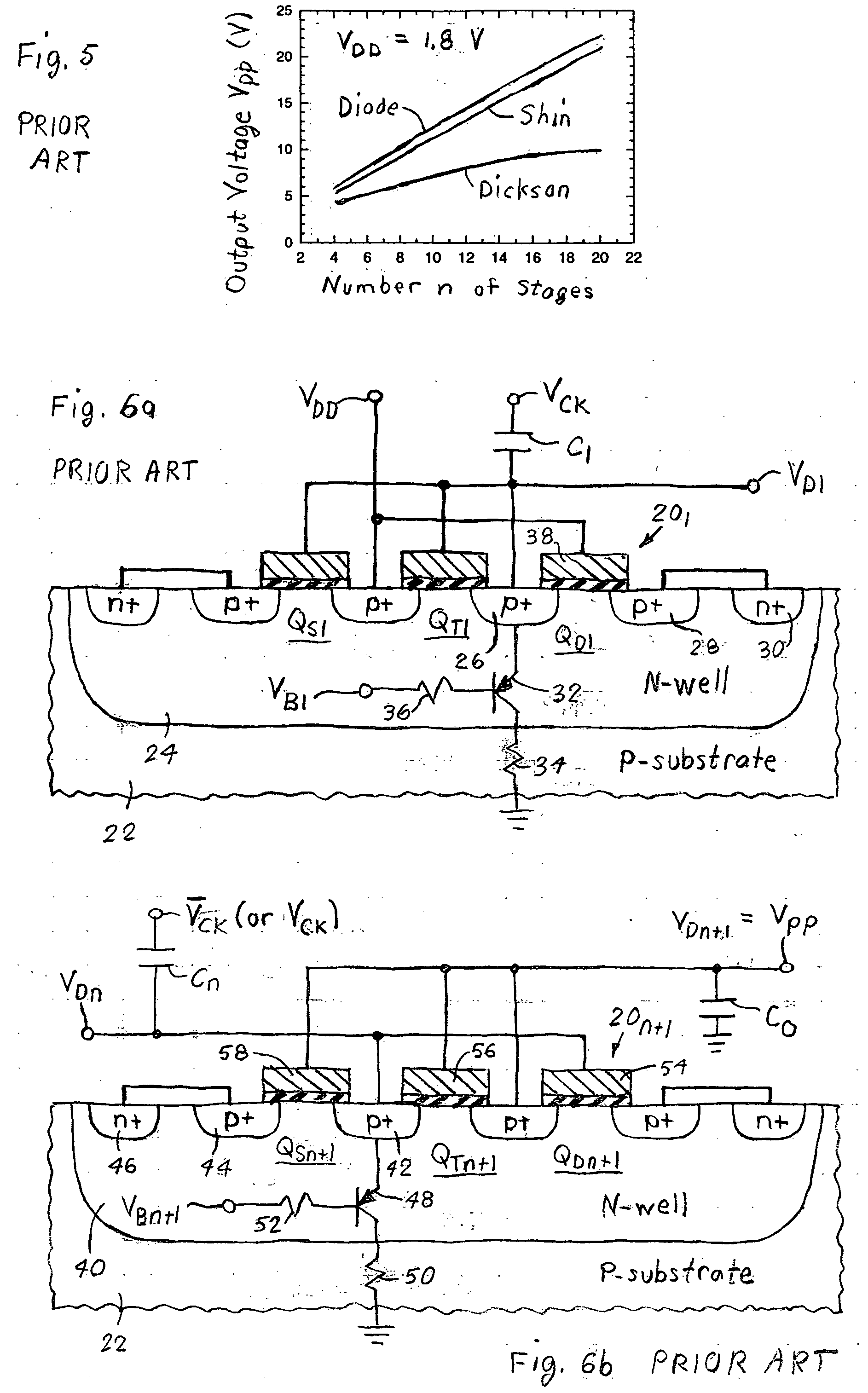 Charge pump with ensured pumping capability