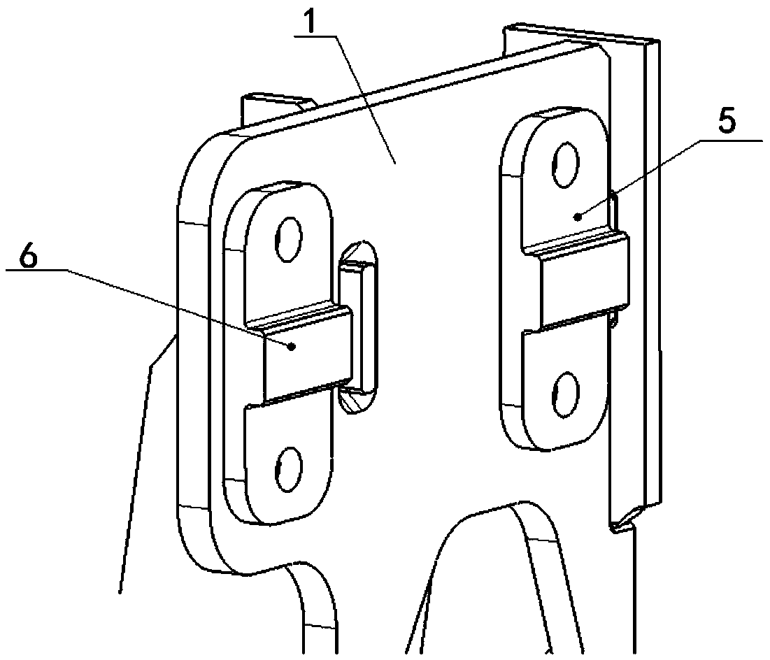 Mounting structure of derailing detection sensor applicable to unmanned vehicle