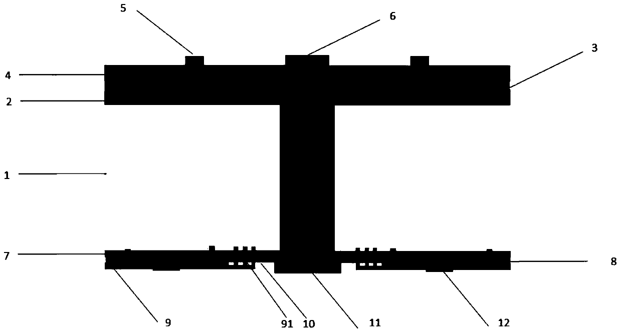 Back electric field structure of MWT solar cell and manufacturing method of back electric field structure