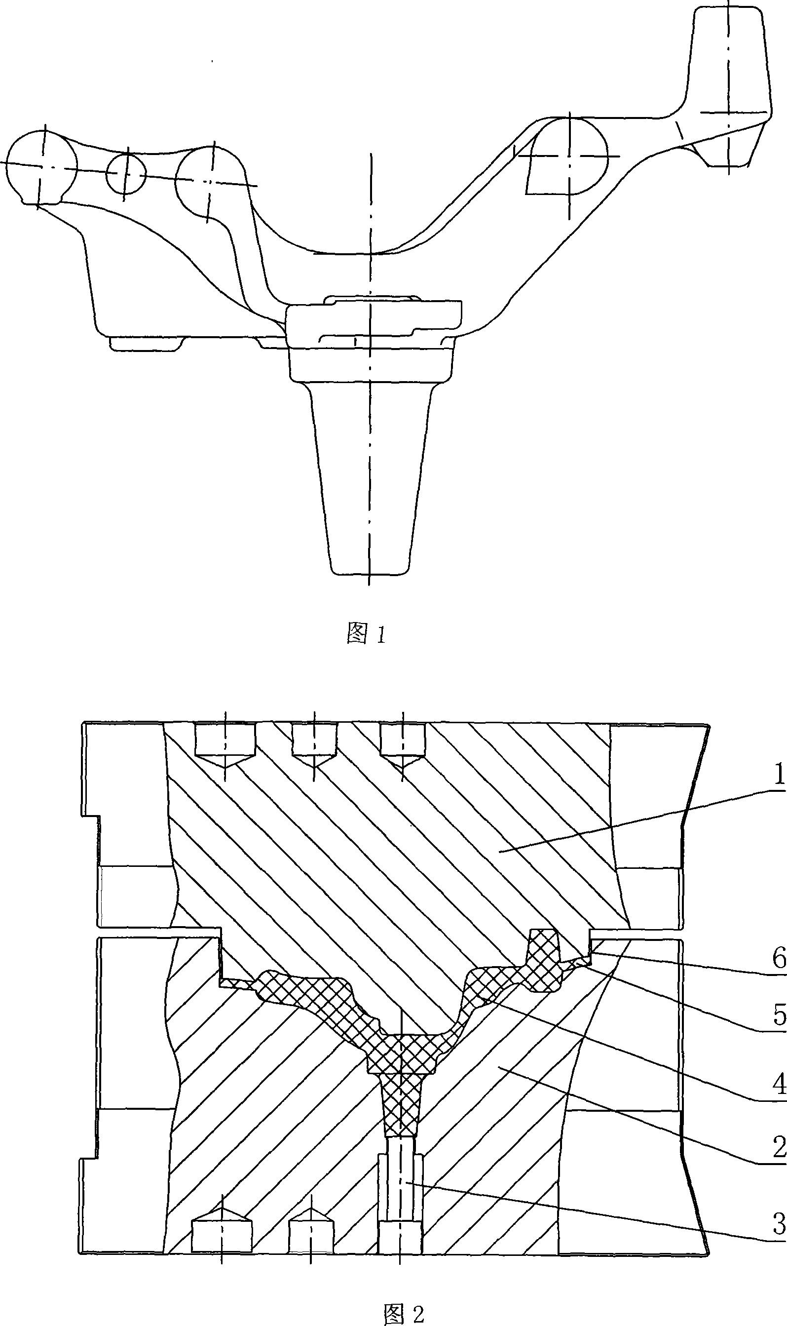 New technique for forging bracket of back axle of automobile