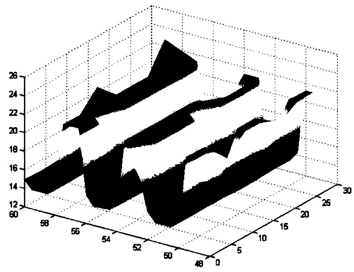 Transformer winding ultrasonic online three-dimensional imaging monitoring method and system