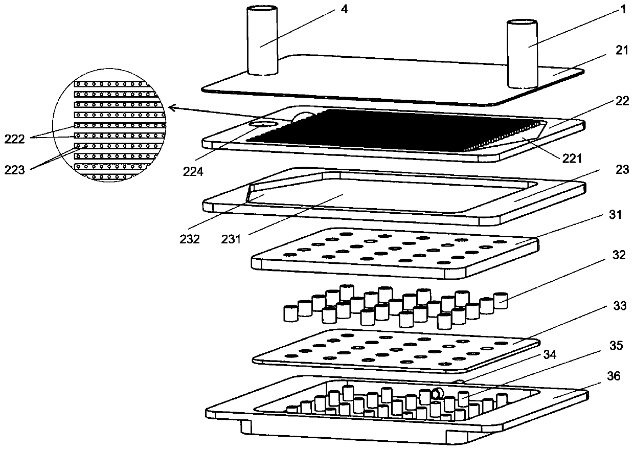 Integrated micro-jet vapor chamber radiator and manufacturing method thereof