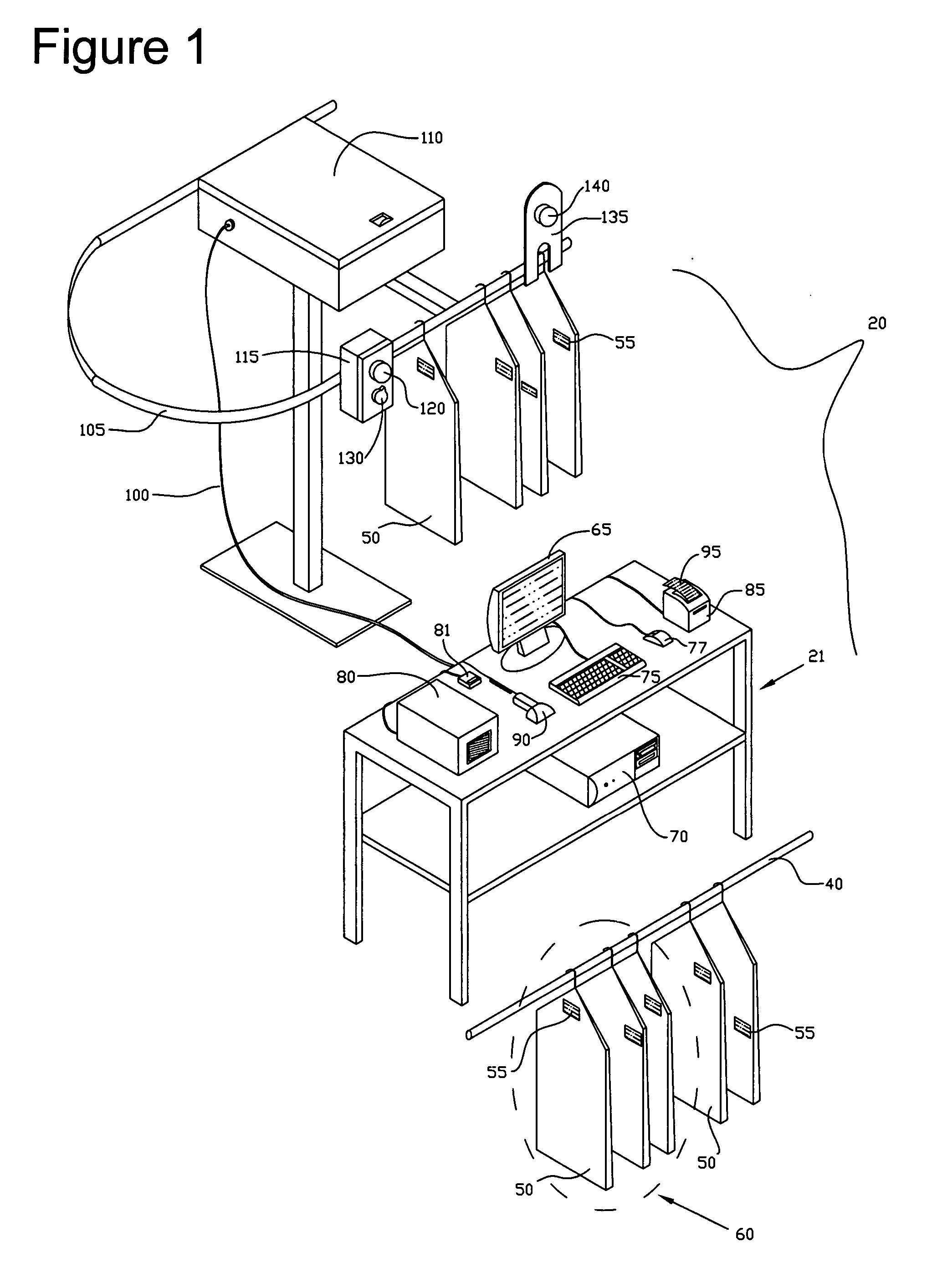 Automated dry cleaning assembly conveyor system