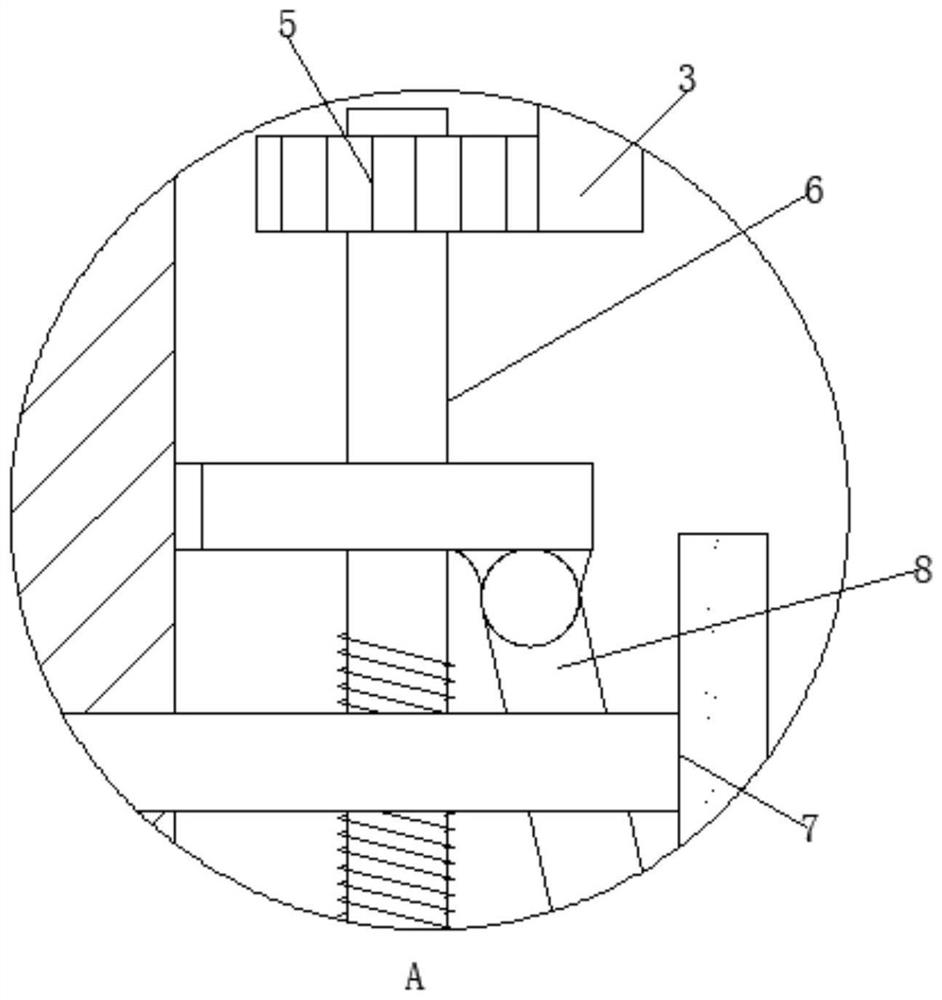 Locating and clamping device for side plate glass of computer case