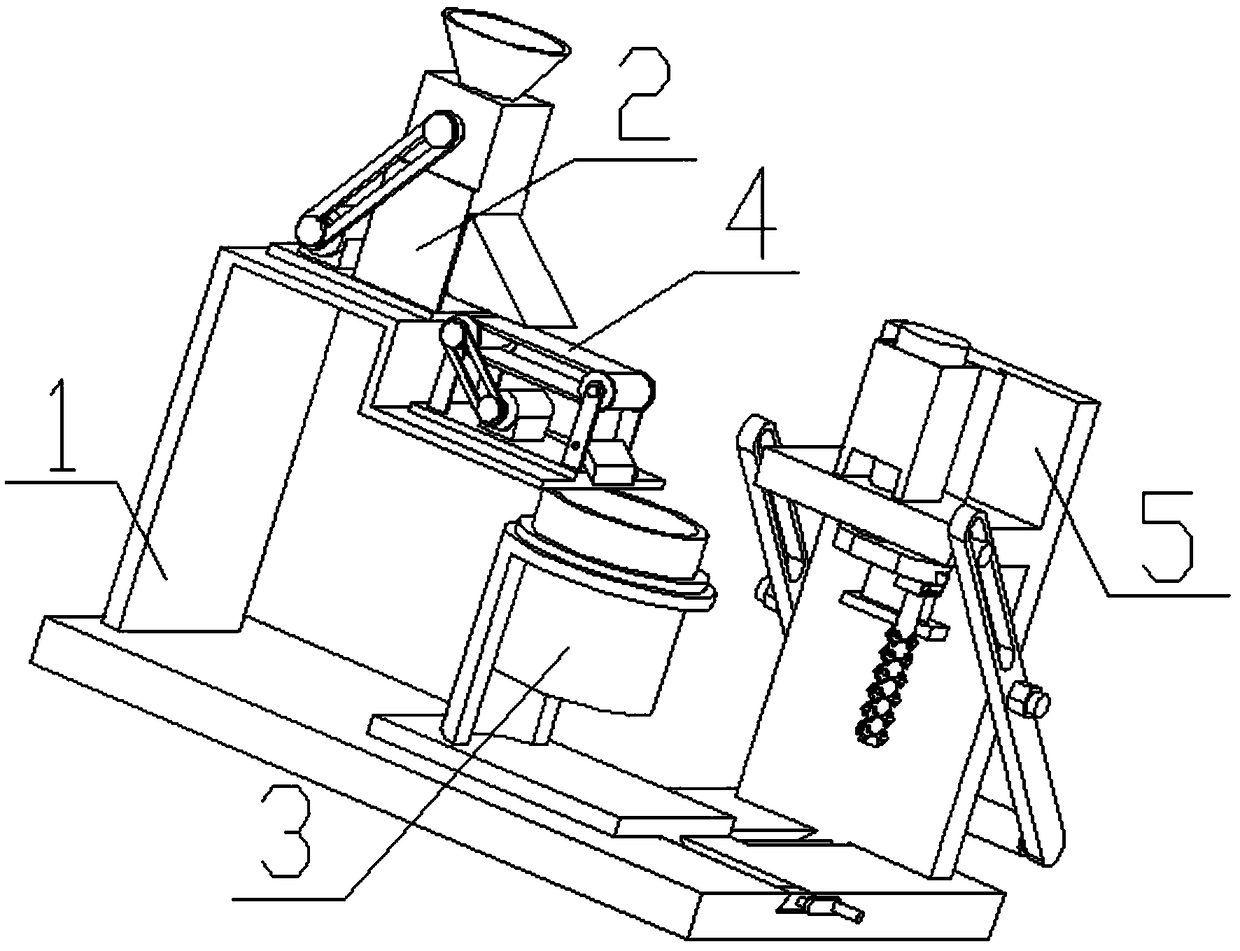 Biomass organic fertilizer preparation device