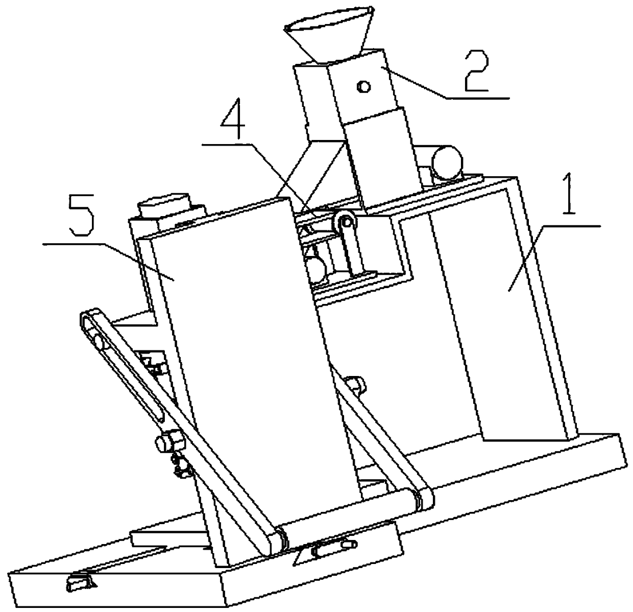 Biomass organic fertilizer preparation device