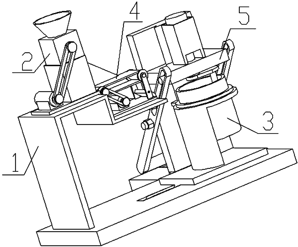 Biomass organic fertilizer preparation device