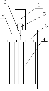 Novel water-gas-separated aerosol can