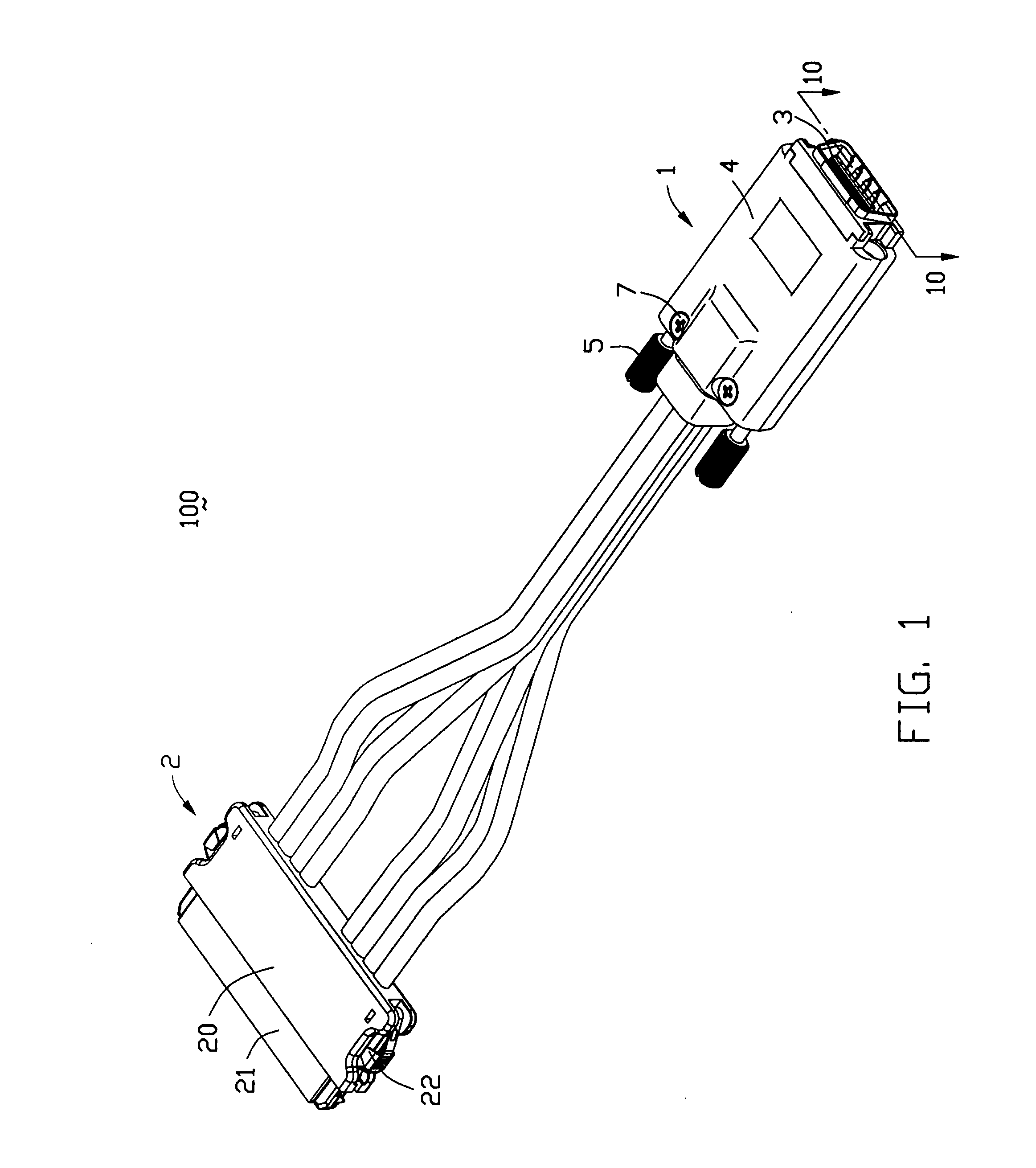 Cable assembly with unique strain relief means