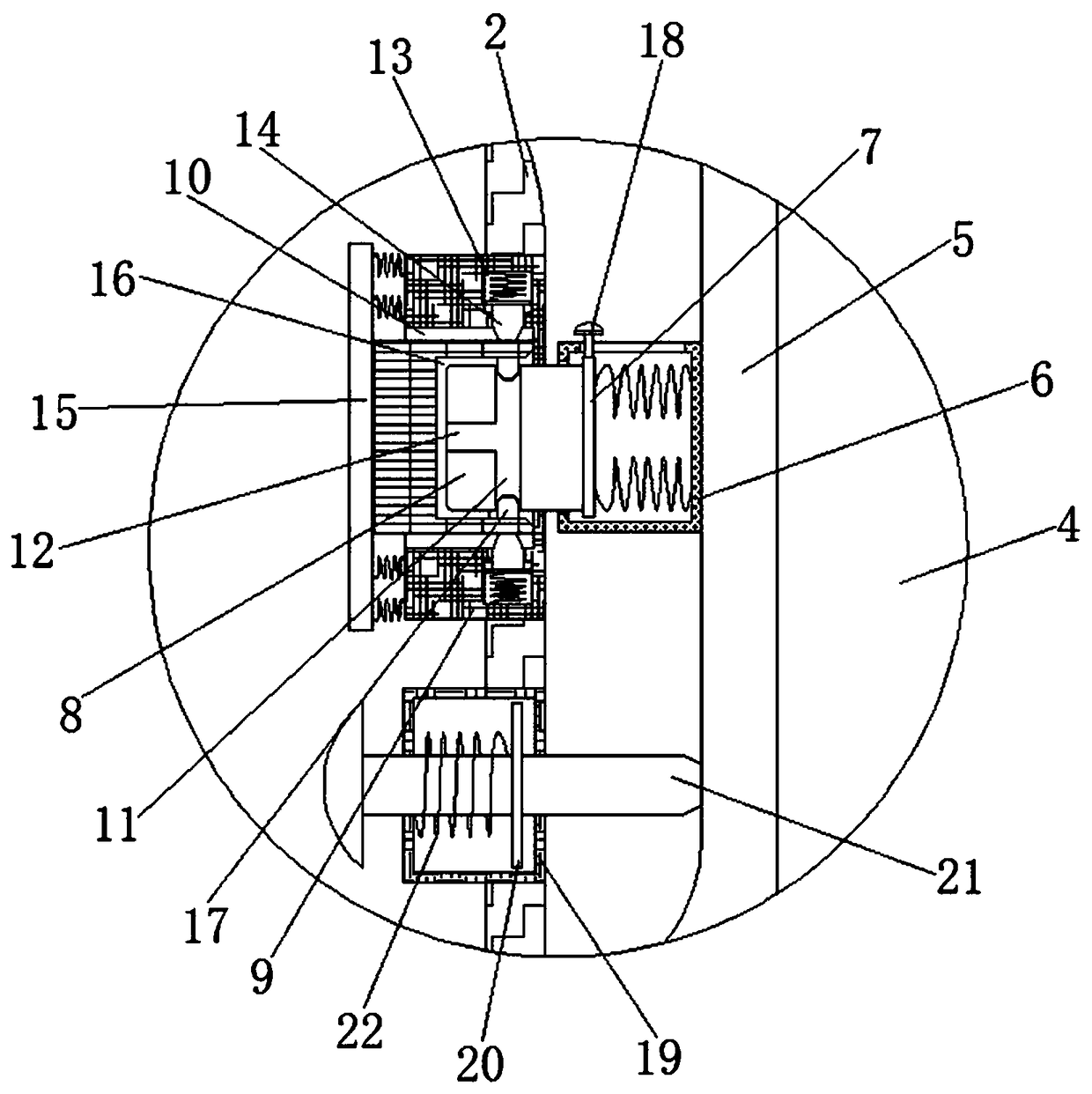 Electric automobile power battery pack and battery installing structure thereof