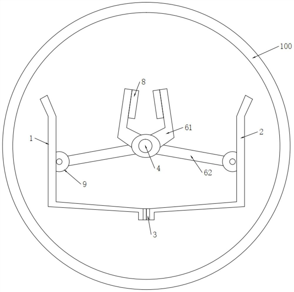 Automatic powder feeding tool for ceramic-lined pipe line