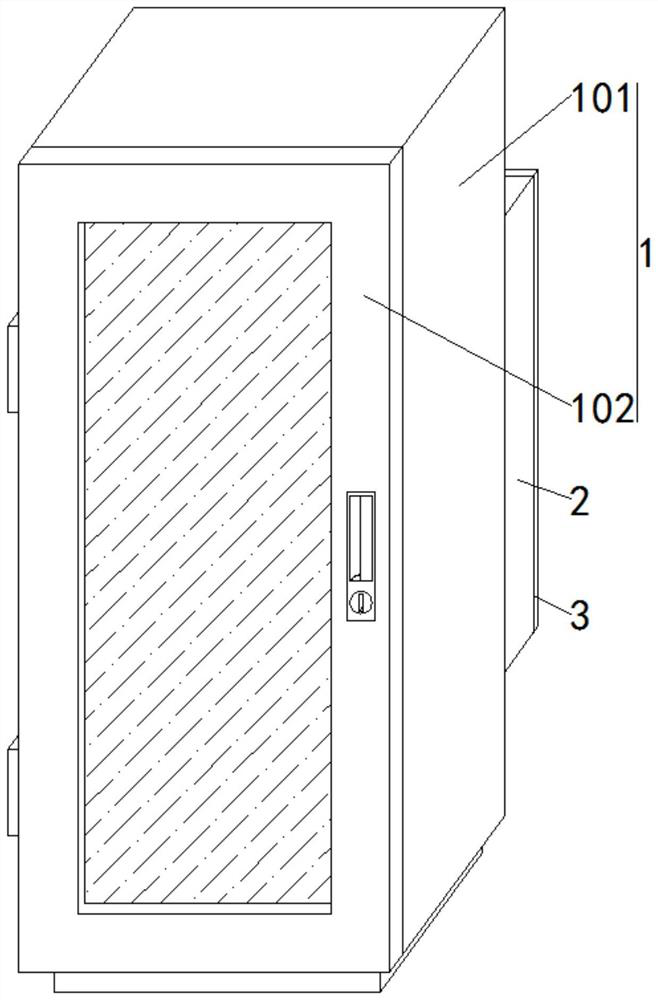 Host cooling device for computer room management