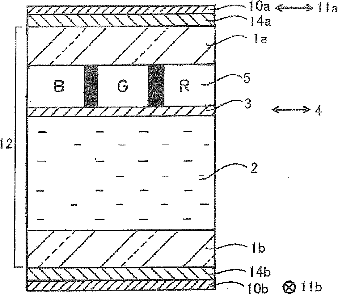 Liquid crystal display apparatus and liquid crystal cell