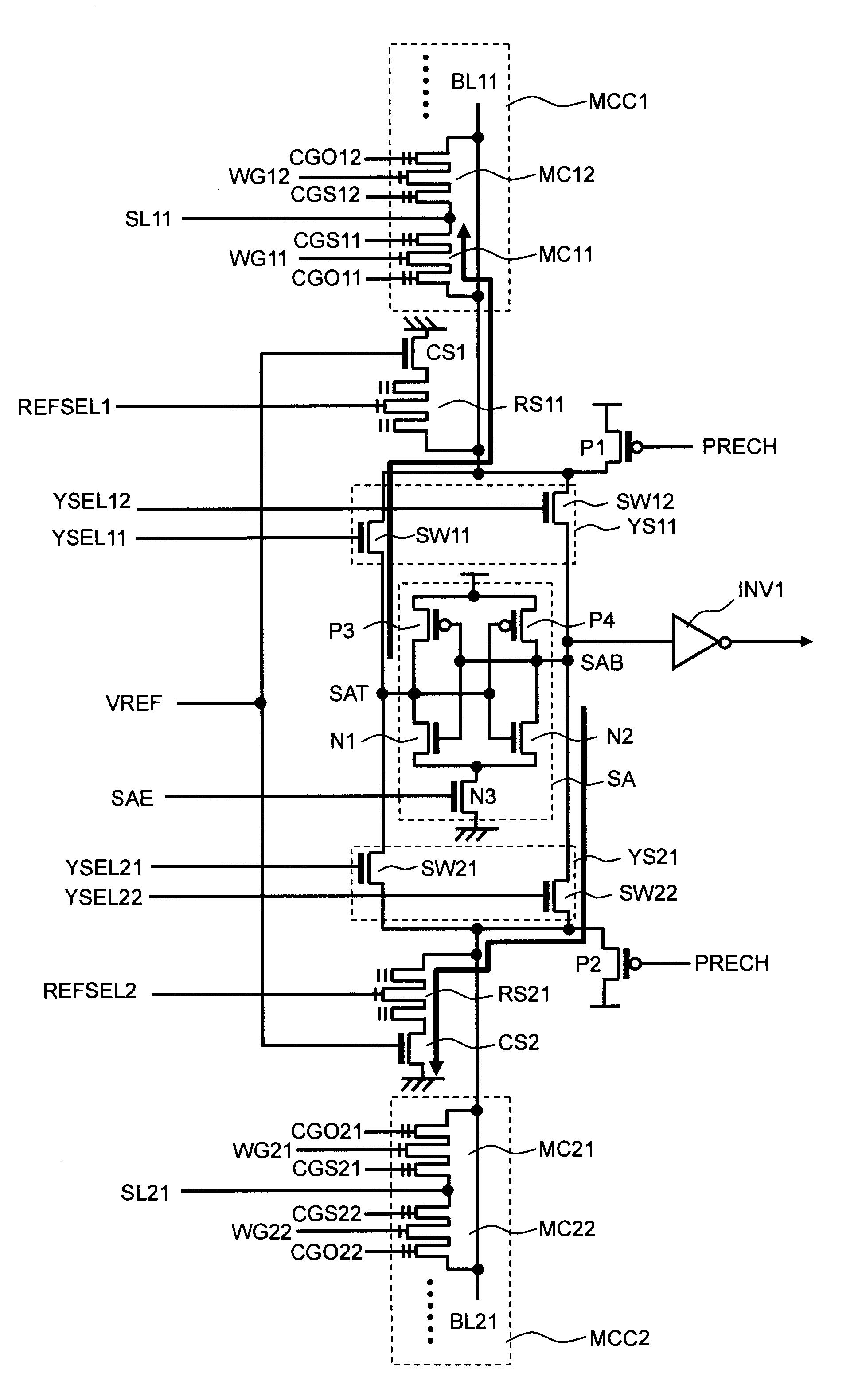 Non-volatile semiconductor memory device