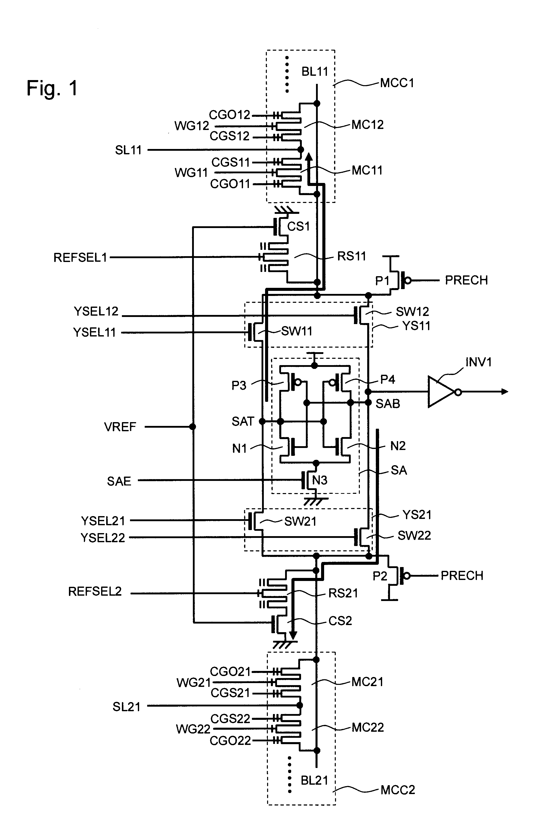 Non-volatile semiconductor memory device