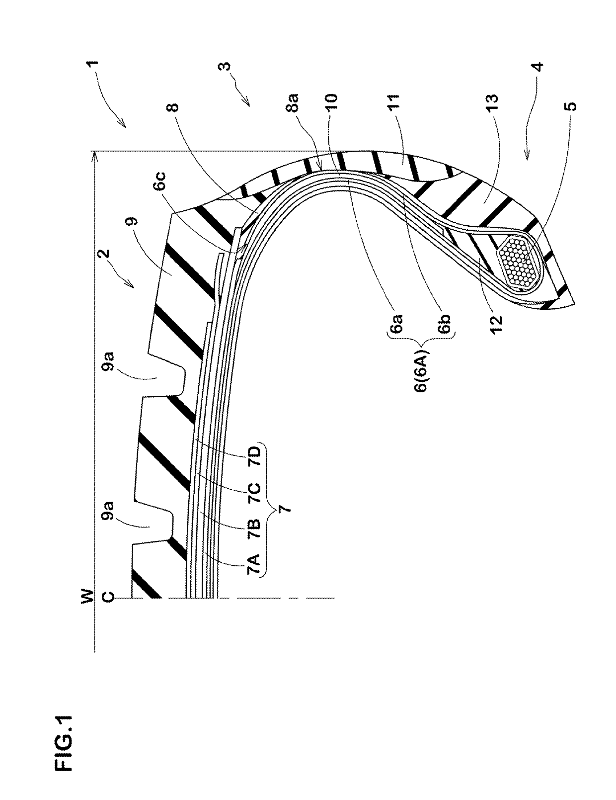 Heavy-duty pneumatic tire