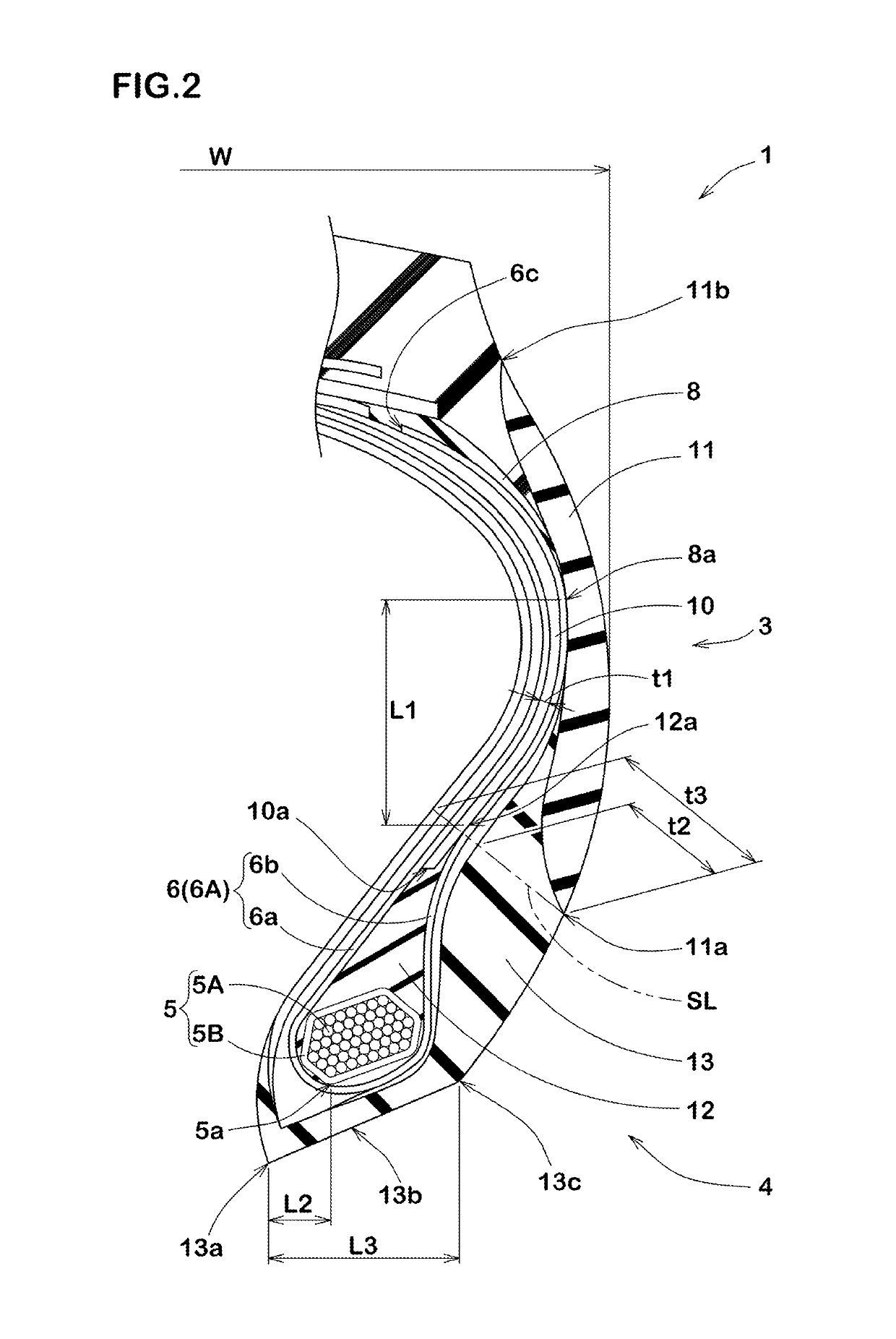 Heavy-duty pneumatic tire