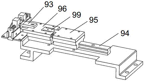 Wedged embedded binder clip loading and unloading device