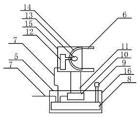 Thermal radiation device used for preventing road surface from icing and taking wind power generation as power supply