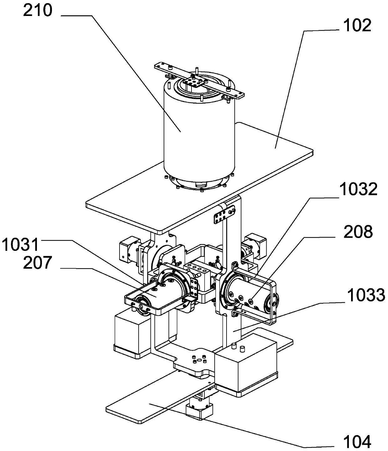 Electronic stability control system test method and test device