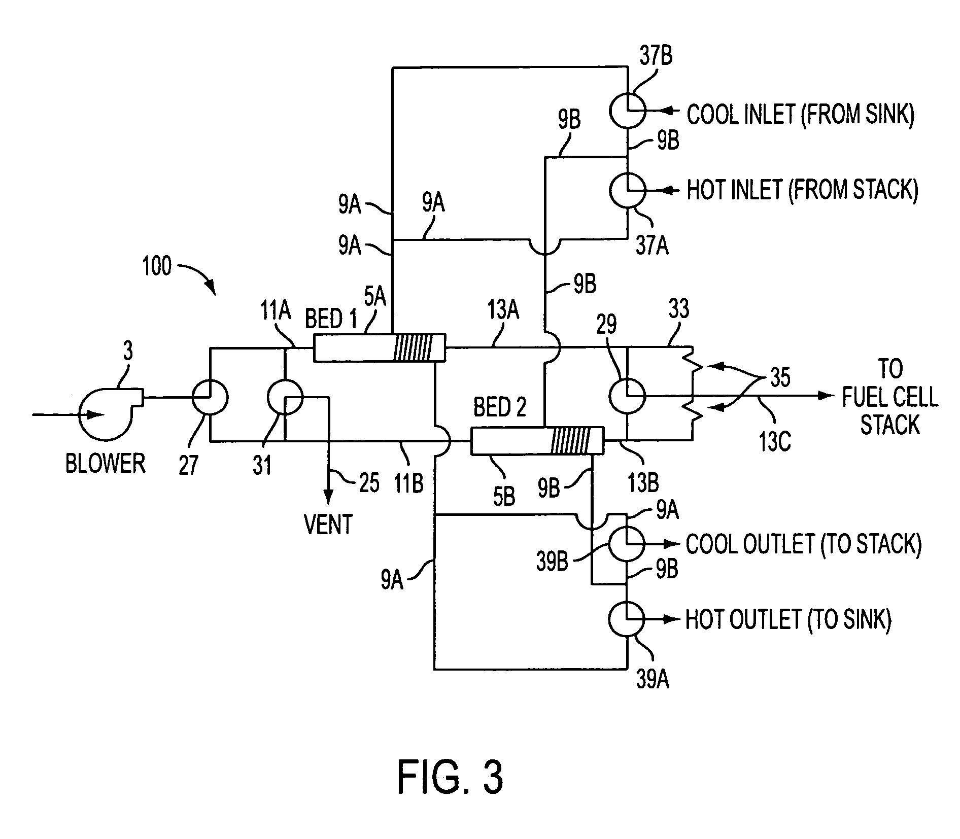 Textured electrolyte for a solid oxide fuel cell