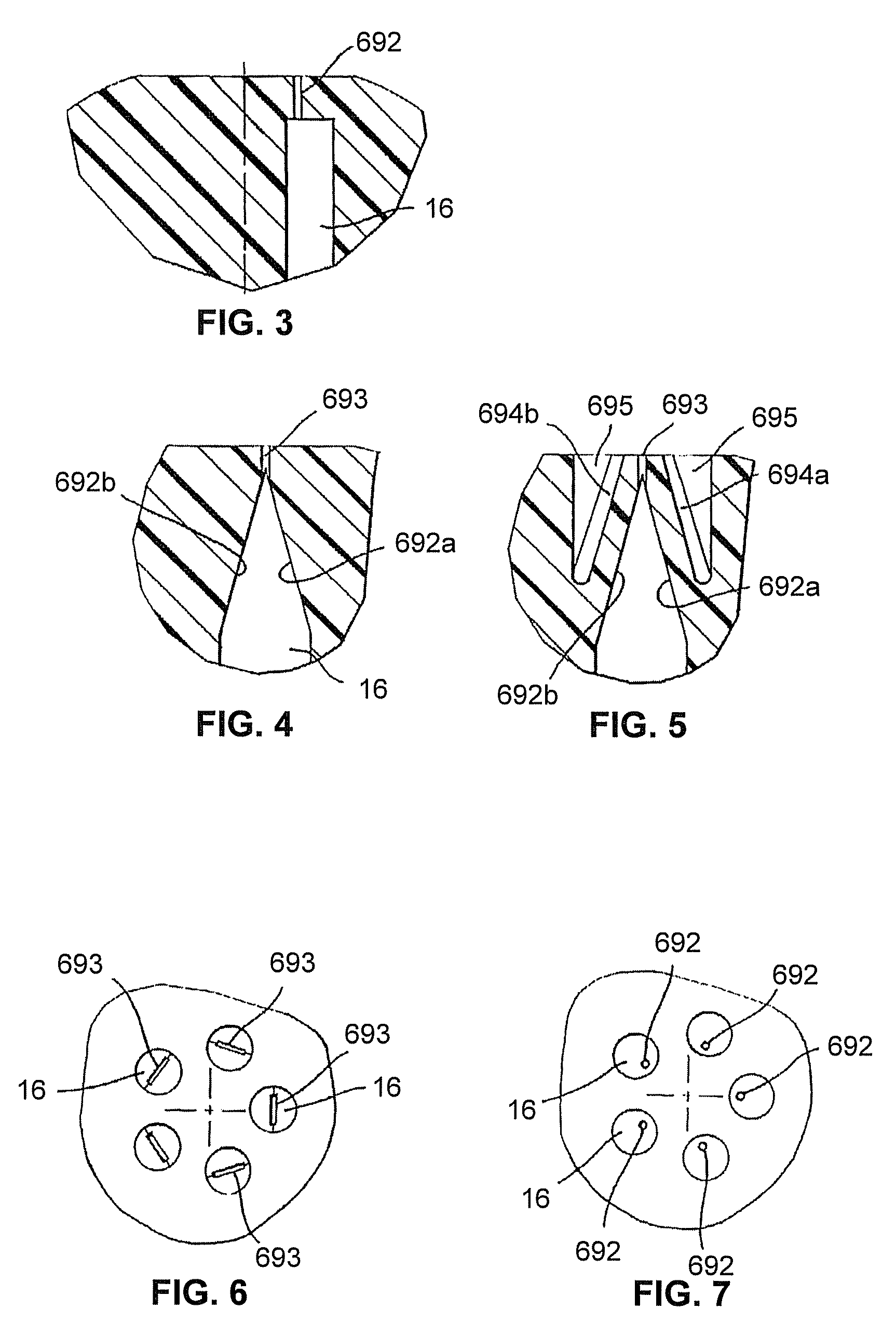 Artificial feeding nipple tip with variable flow construction