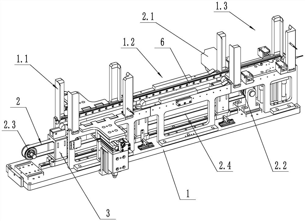 Pushing mechanism for laser marking device