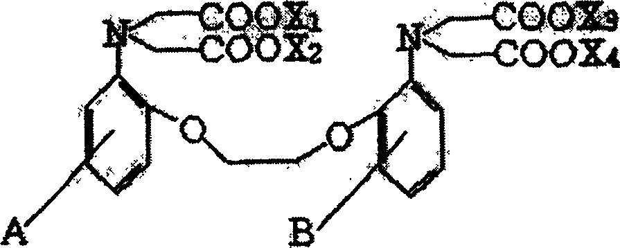 Application of BAPTA derivative in the preparing process of clinical medicine