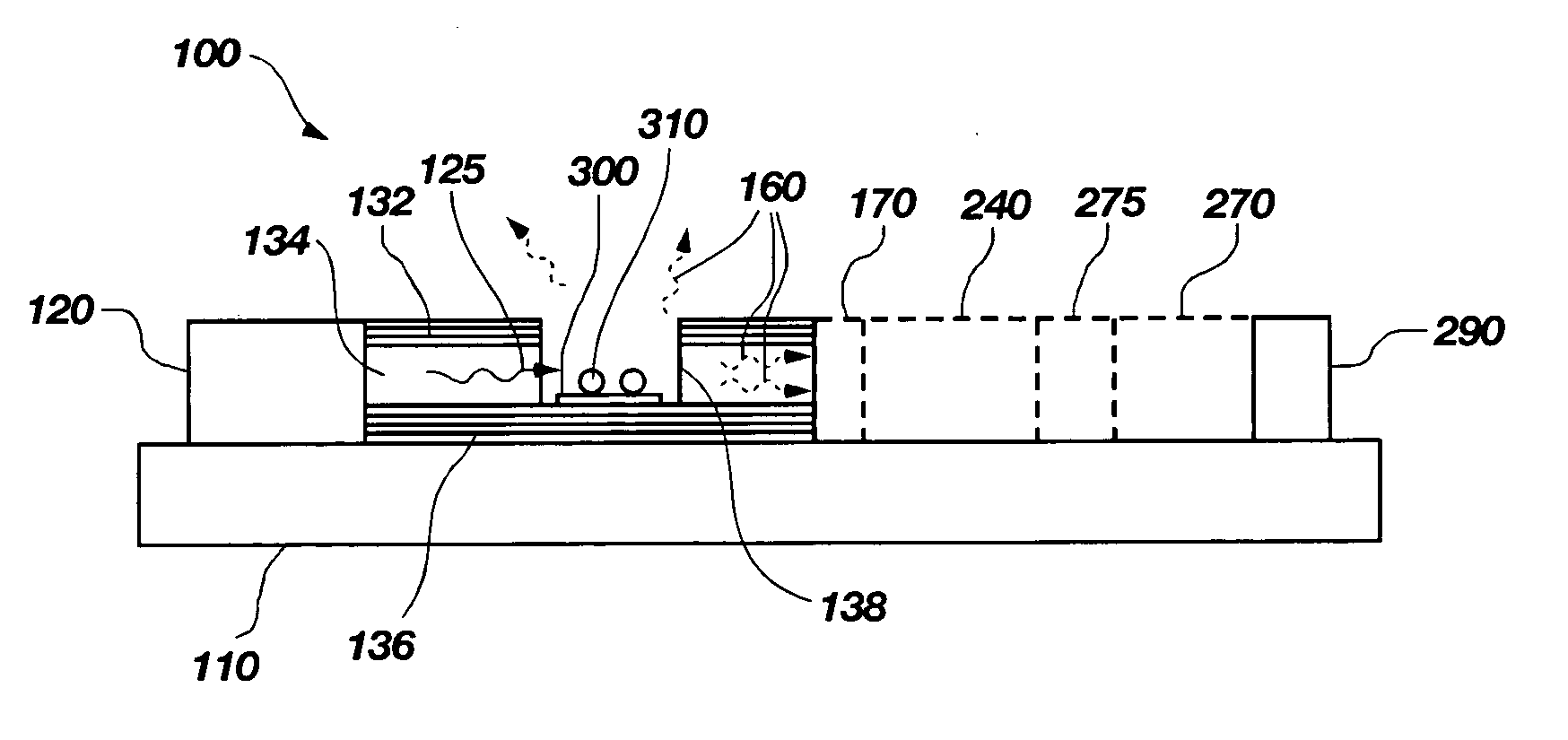 Monolithic system and method for enhanced Raman spectroscopy