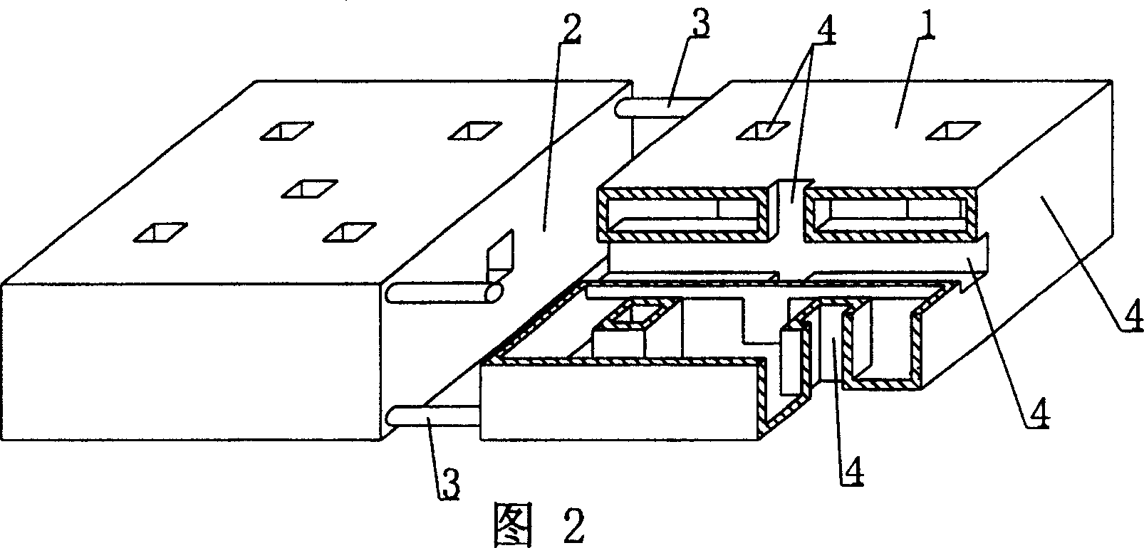 Hollow member for concrete