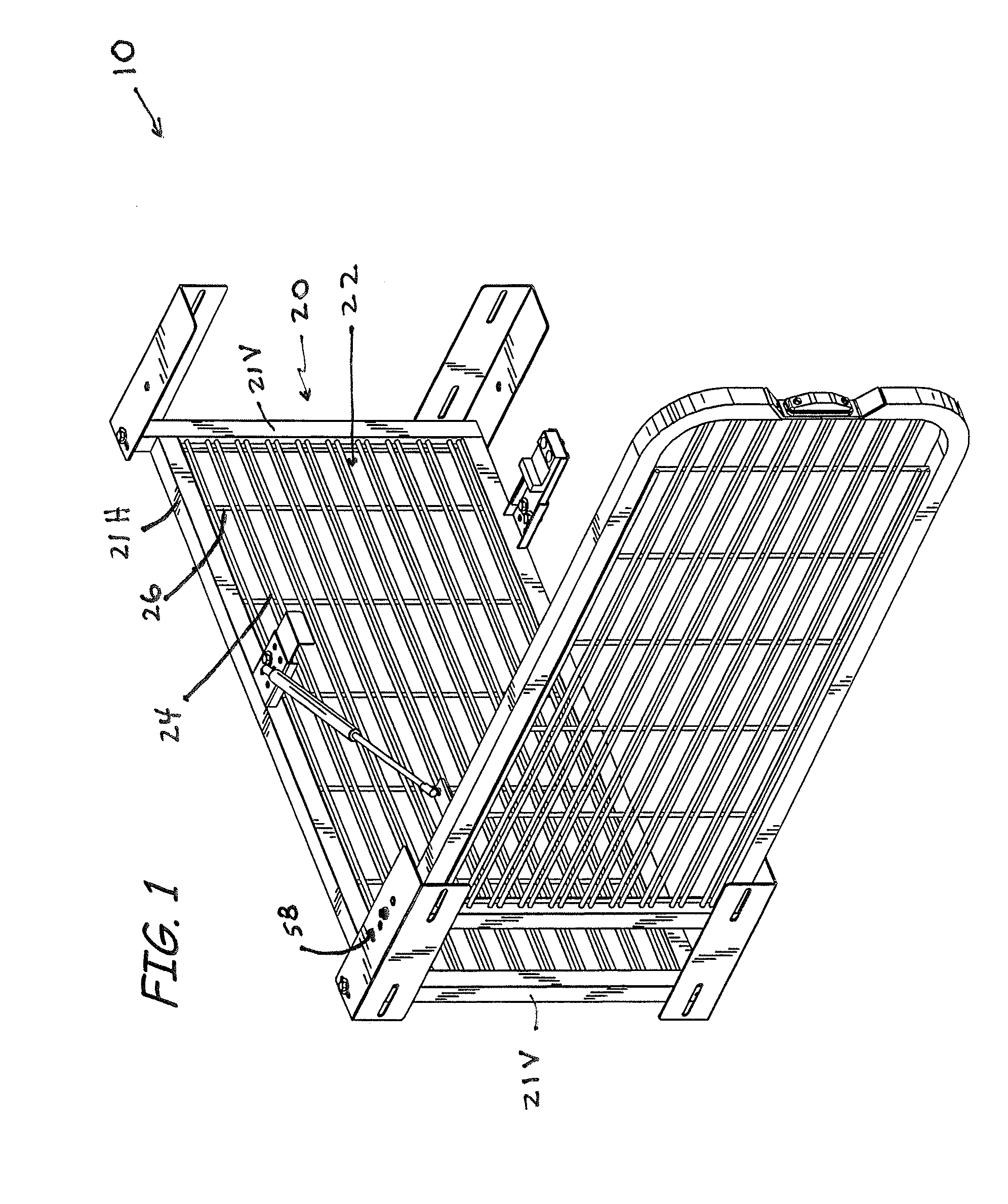 Single and double door storage rack